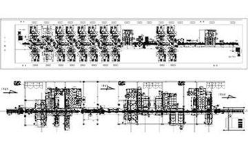 Process planning of machining line